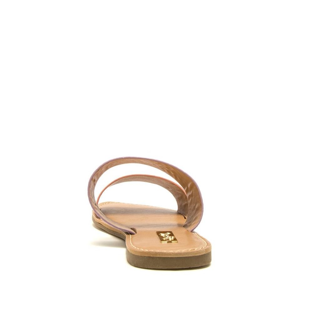 Lavender Iridescent Double Band Sandas! Selling Out Fast! Get Them Now!! - Picture 3 of 4